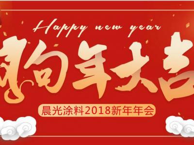 融合梦想 努力超越！晨光涂料2018新年年会嗨起来